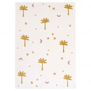 RUG NATTIOT LITTLE PALM MIEL 120x170 100% POLYPROPYLENE