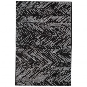 RUG VIVARAISE EVORA OUT NOIR 160×230 100% POLYPROPYLENE