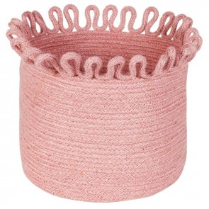 STORAGE BASKET NATTIOT OMALA ROSE D 30 100% JUTE