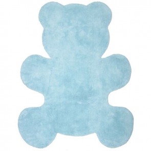 RUG NATTIOT  LITTLE TEDDY BLEU 80x100 100% COTTON