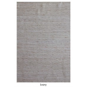 ΧΑΛΙ ABELLA IVORY 160X230 62% ΓΙΟΥΤΑ 38% ΒΑΜΒΑΚΙ