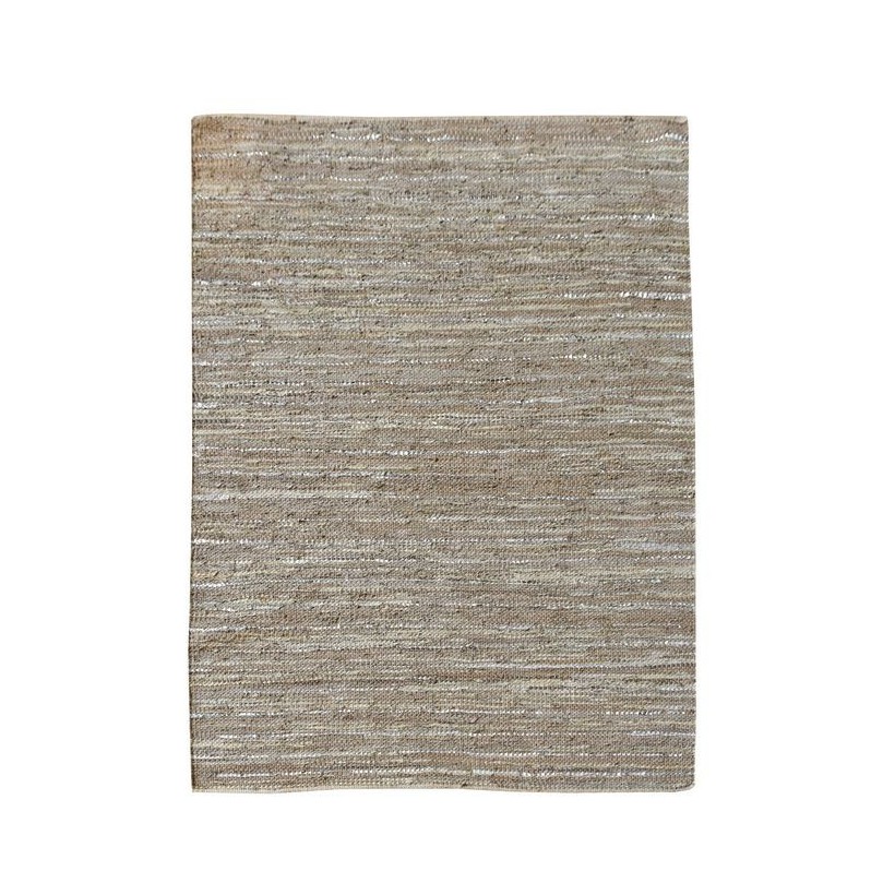 RUG AYANA TAN 160X230 85% LEATHER 15% POLYESTER