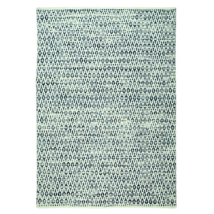 RUG BEDFORD GREY 160X230 65% WOOL 35% COTTON