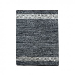 RUG OLWEN CHARCOAL 160X230 100% LEATHER