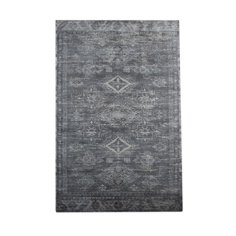 RUG MORFORD GREY 160X230 100% VISCOSE