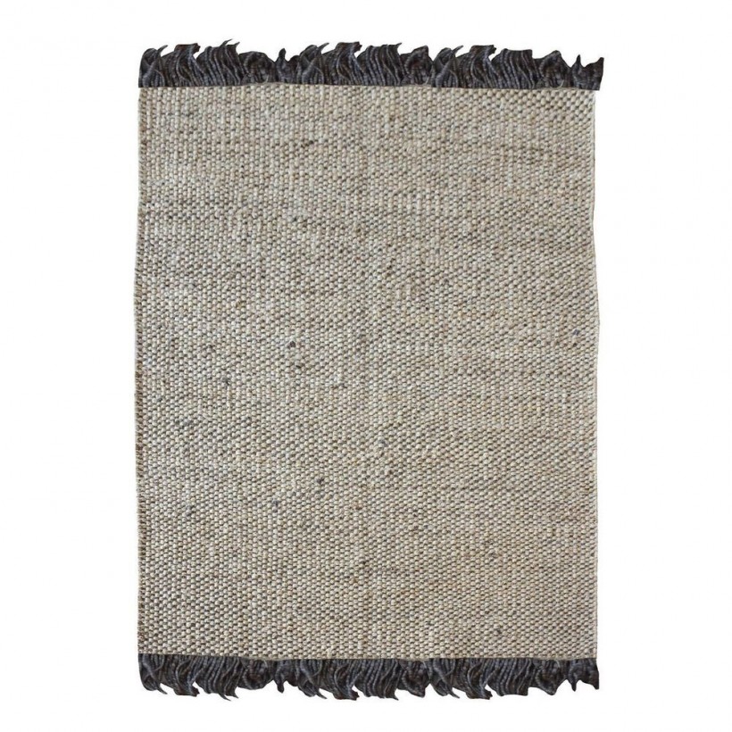 RUG HARCOAL NATURAL 190X290 100% JUTE