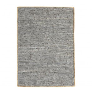 RUG JACMEL STONE 160X230 83% LEATHER 17% JUTE