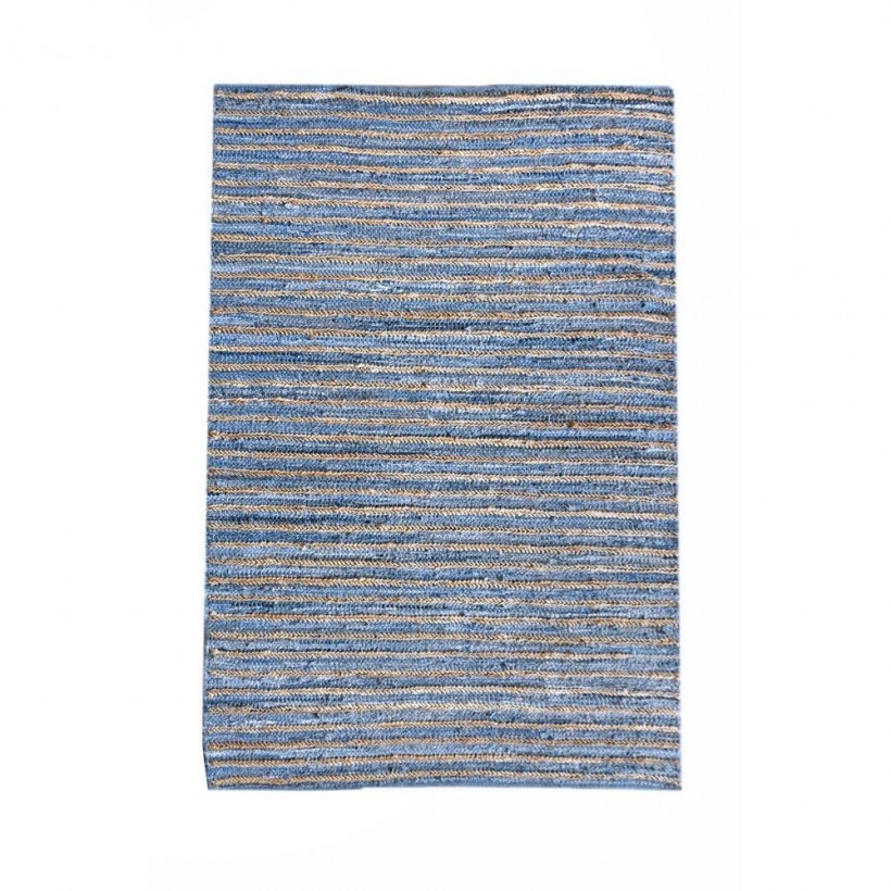 ΧΑΛΙ FOLSOM BLUE NATURAL 160X230 100% ΓΙΟΥΤΑ