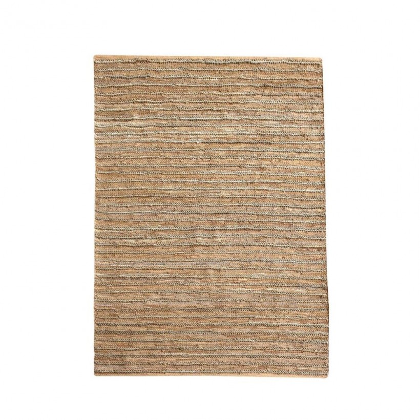 RUG  ESTELLA TAN 120X180 30% JUTE 70% LEATHER