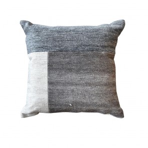 CUSHION BUFFY GREY 45X45 WOOL VISCOSE PET