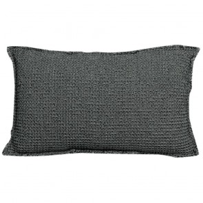 CUSHION VIVARAISE VIVARAISE MAIA CHAMBRAY CARBONE 30x50...