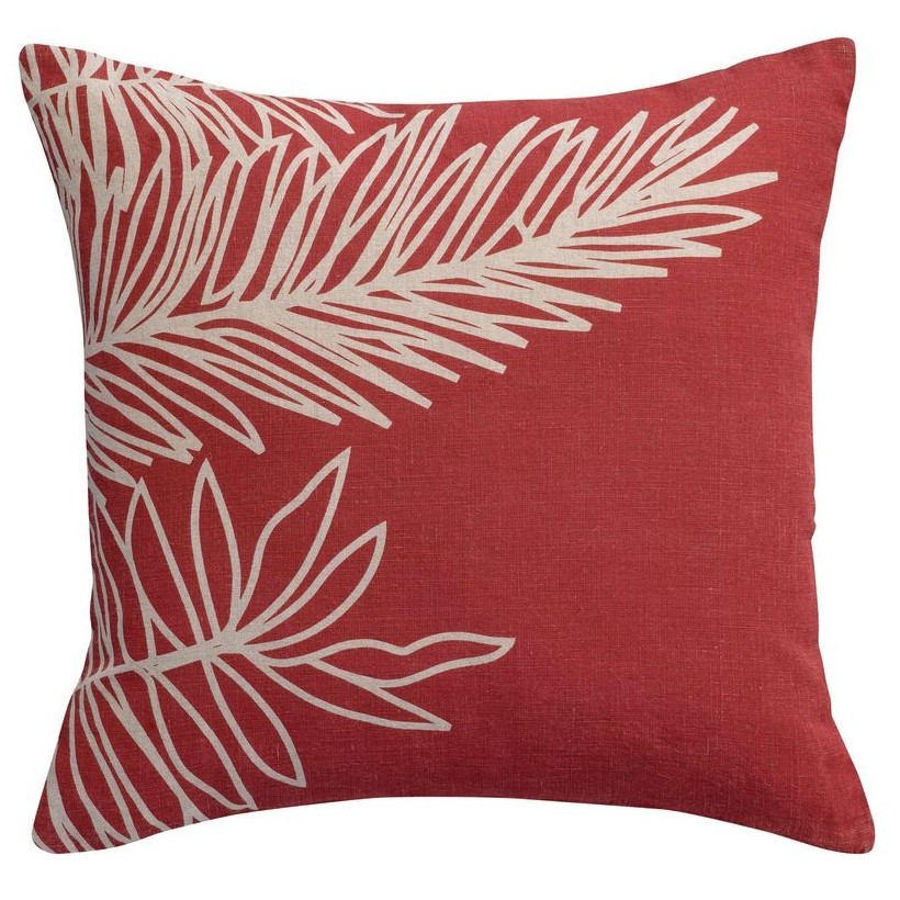 CUSHION VIVARAISE ZEFF PALM GARANCE 45X45 100% LINNEN