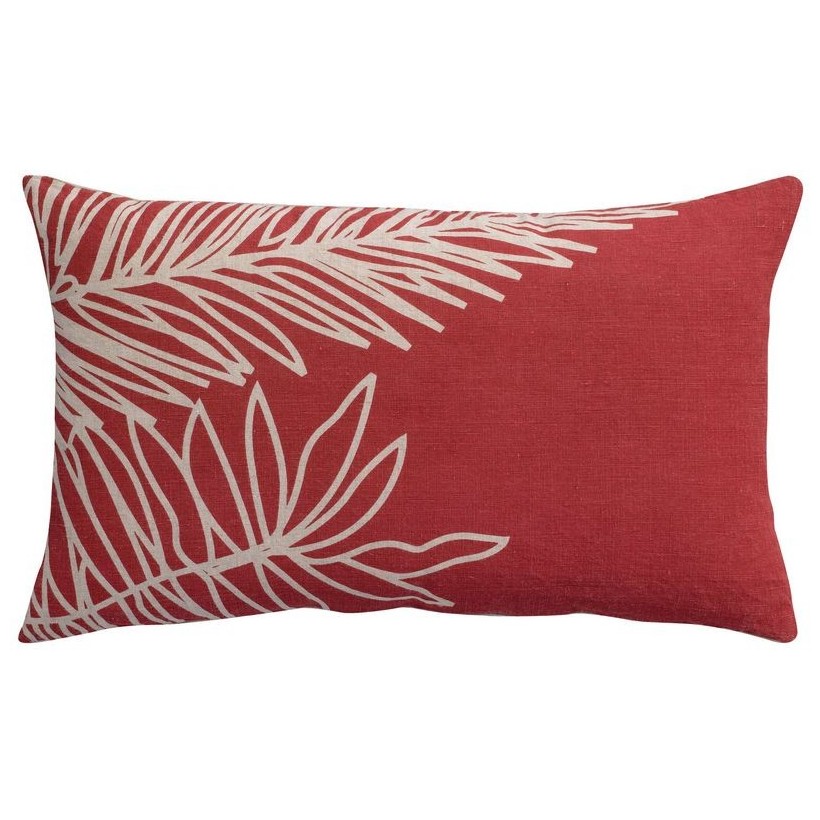 CUSHION VIVARAISE ZEFF PALM GARANCE 30X50 100% LINNEN