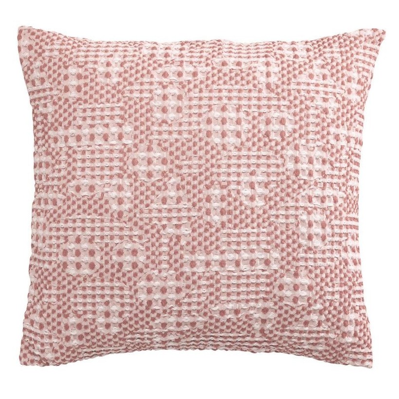 ΜΑΞΙΛΑΡΙ  VIVARAISE TALIN BLUSH 45X45 100% ΒΑΜΒΑΚΙ