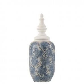 DECORATIVE  JO1431 CERAMIC BLUE 17xH:49