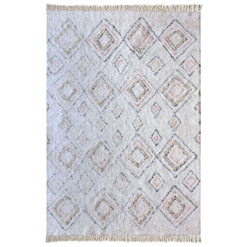 ΧΑΛΙ THE RUG REPUBLIC SALFORD IVOIRE MULTI 160X230 100% ΒΑΜΒΑΚΙ