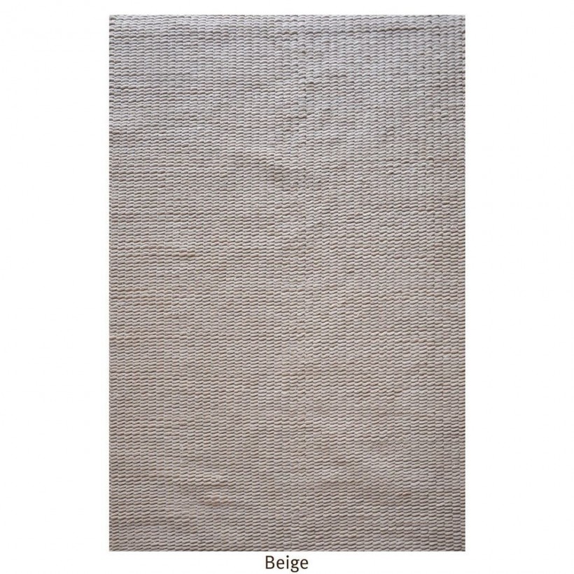 RUG BEAVER BEIGE 160X230 100% POLYESTER