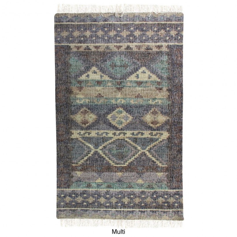 RUG  GRIT MULTI 160X230 100% JUTE