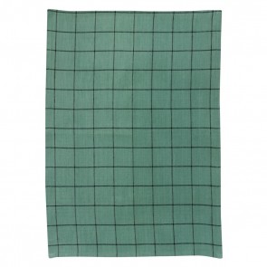 KITCHEN TOWEL WINKLER KILIA CARREUX VERT DE GRIS 50X70...