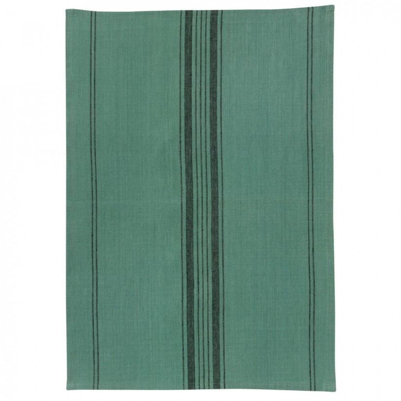 KITCHEN TOWEL WINKLER KILIA RAYE VERT DE GRIS 50X70 50% CΟΤΤΟΝ 50% LΙΝΕΝ