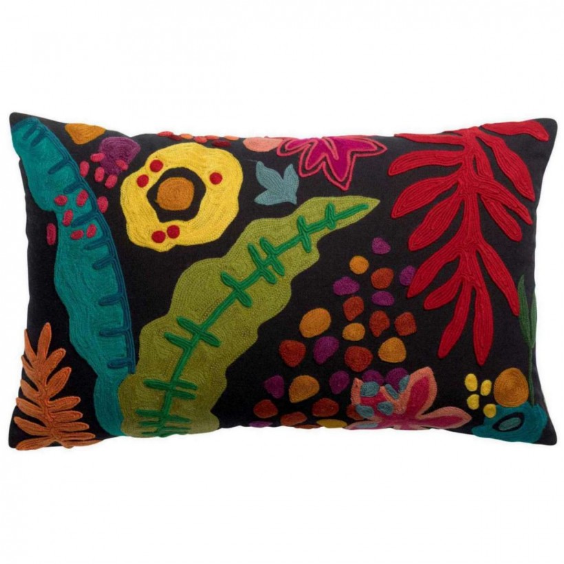 HANDMADE ,CUSHION  VIVARAISE SIBEL MULTI 30×50 100% COTTON