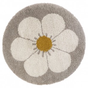 RUG NATTIOT BOHEMIAN DAISY BEIGE D 120 100% POLYESTER