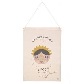 WALL HANGING NATTIOT LITTLE VIRGO  NATURAL 40×50 100% COTTON