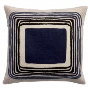 HANDMADE CUSHION VIVARAISE CASSIE MARINE 45x45 100%COTTON