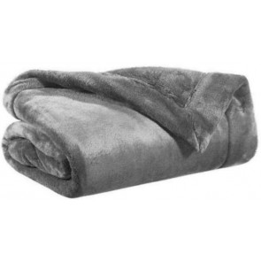 THROW VIVARAISE TENDER GRIS 150×200 100% POLYESTER