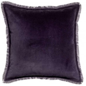 CUSHION VIVARAISE FARA RAISIN 45×45 100% VELVET COTTON