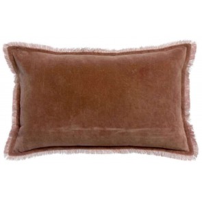 CUSHION VIVARAISE FARA  BOIS DE ROSE 30×50 100% VELVET...