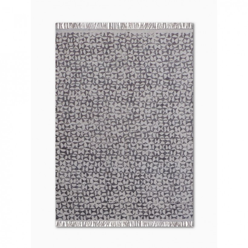 ΧΑΛΙ AJMER GREY 160X230 100% ΒΑΜΒΑΚΙ