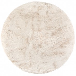 FUR RUG VIVARAISE EDDY IVOIRE  D160 100% POLYESTER