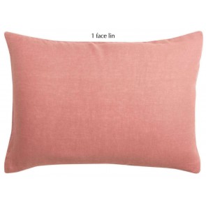 PILLOW CASE VIVARAISE LINCO BLUSH  50x75 FRONTSIDE 100%...