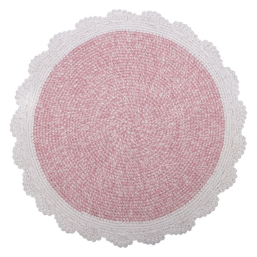 RUG NATTIOT MATILDA ROSE D120 100% COTTON