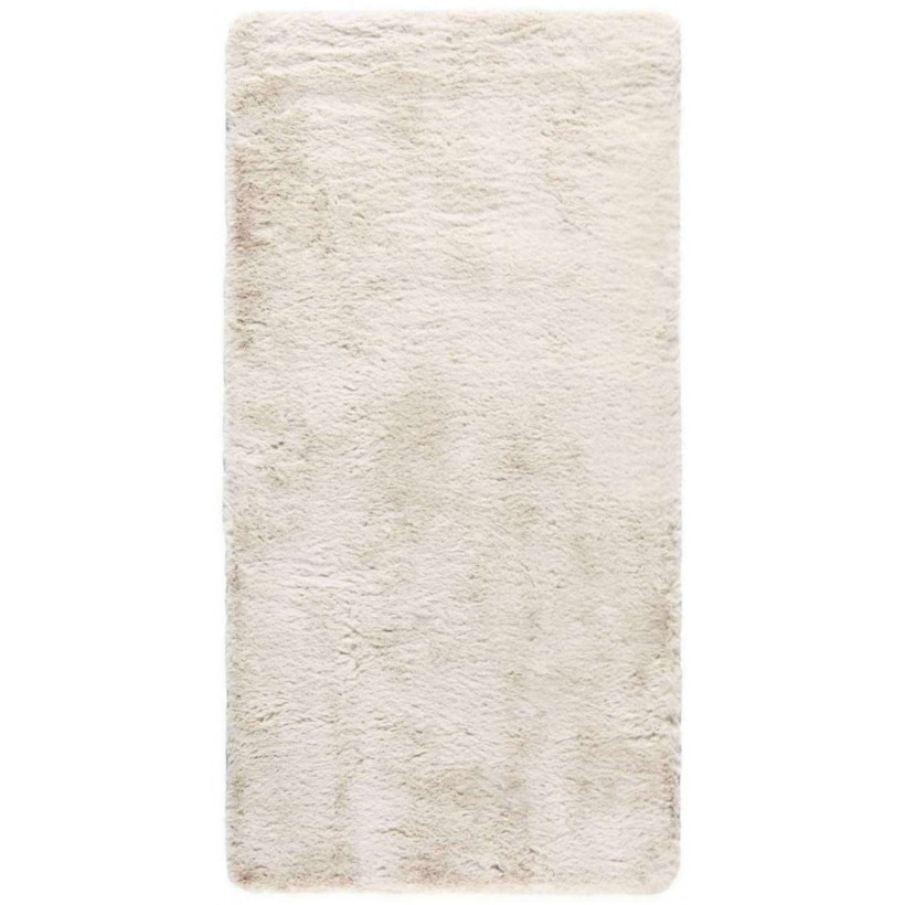 FUR RUG VIVARAISE EDDY IVOIRE 70x140 100% POLYESTER