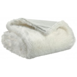 SOFA BLANKET VIVARAISE NOLAN NEIGE 130x170 100% RECYCLED...