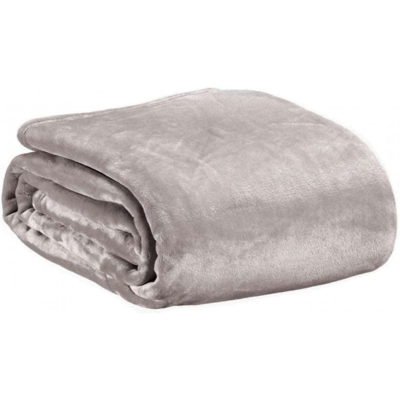 BLANKET VIVARAISE THEO PERLE 230x250 100% RECYCLED POLYESTER