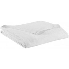 BED SHEET VIVARAISE ZEFF LIT BLANC 240x300 100% LINEN