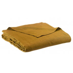 BED SHEET VIVARAISE ZEFF LIT BRONZE 240x300 100% LINEN