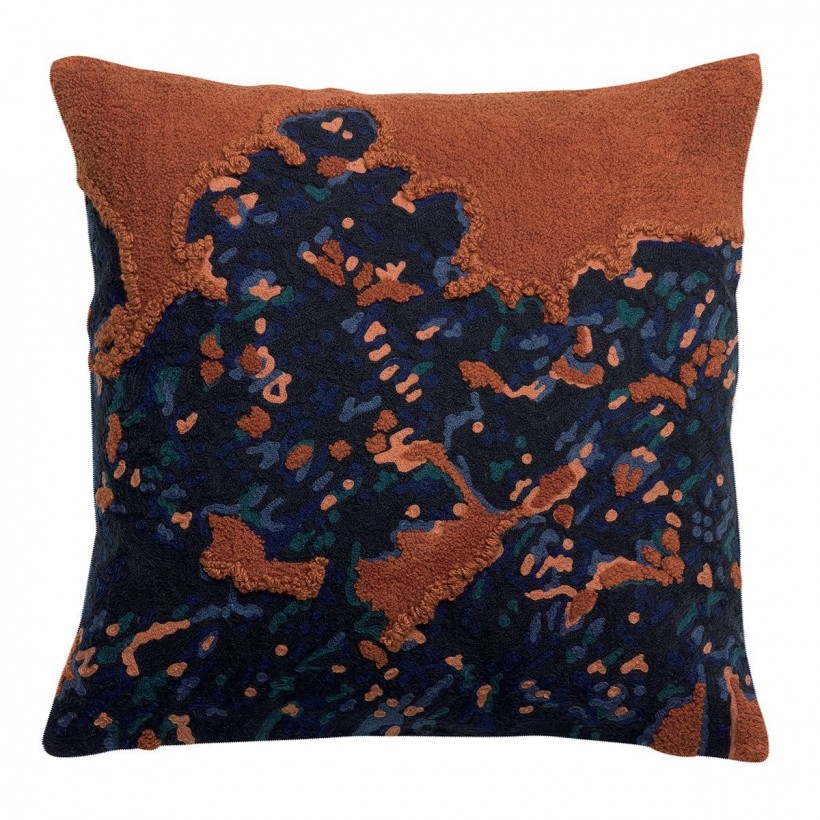 CUSHION VIVARAISE MARA GINGER 45×45 100% COTTON