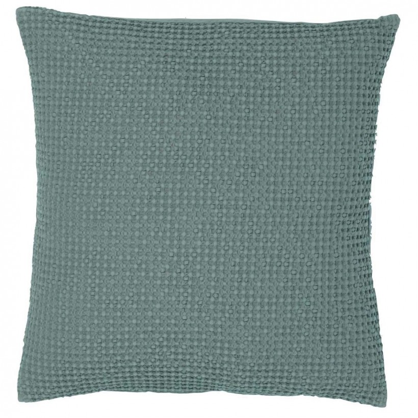 ΜΑΞΙΛΑΡΙ VIVARAISE MAIA VERT DE GRIS 45×45 100% Stonewashed cotton