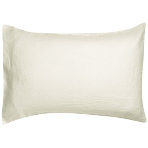 PILLOW CASE VIVARAISE ZEFF LIT CRAIE 50x75 100% LINEN