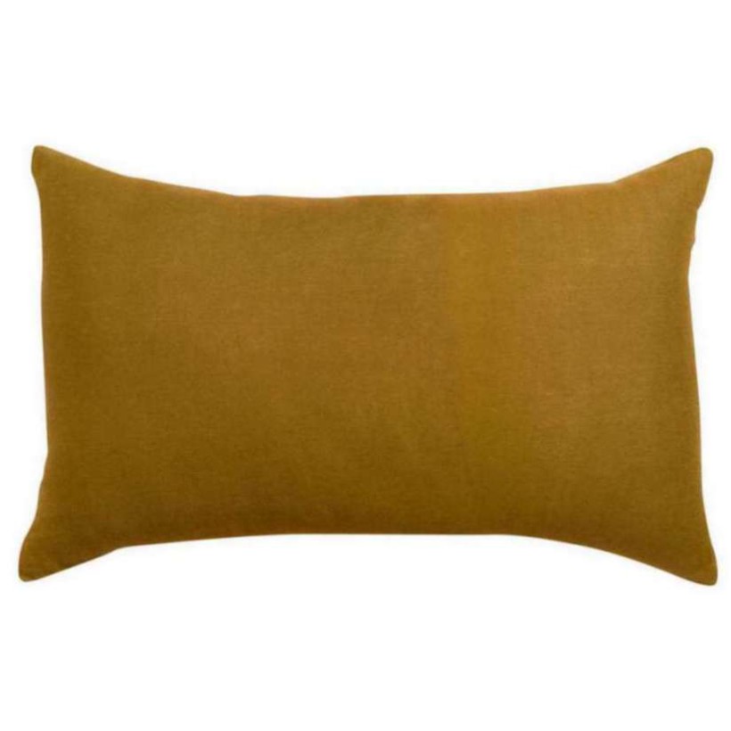 PILLOW CASE VIVARAISE ZEFF LIT BRONZE 50x75 100% LINEN