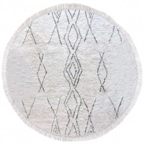 RUG THE RUG REPUBLIC CRIMBLE IVOIRE D160 100% COTTON