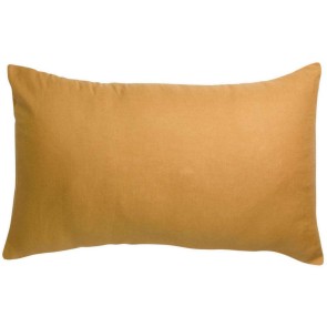 PILLOW CASE VIVARAISE ZEFF LIT OCRE 50x75 100% LINEN