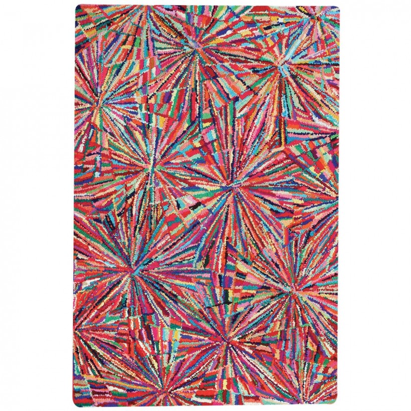 RUG THE RUG REPUBLIC GAVIN MULTICO 120x180 100% RECYCLED COTTON