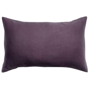 PILLOW CASE VIVARAISE ZEFF LIT RAISIN 50x75 100% LINEN