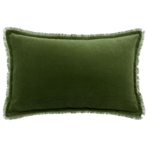 CUSHION VIVARAISE FARA EUCALYPTUS 40×65 100% VELVET COTTON