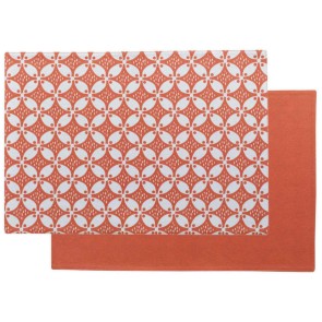 PLACE MAT WINKLER FATOU CORAIL 33X48 80% COTTON 20%...